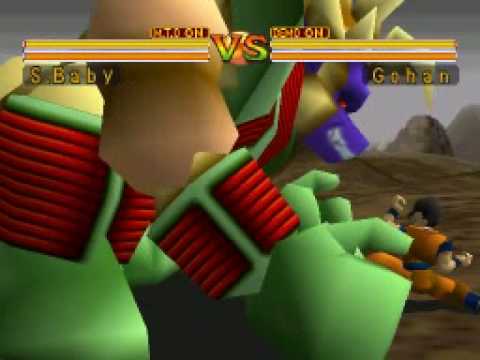 Dragon Ball GT: Final Bout [PS1] - play as Super Baby 