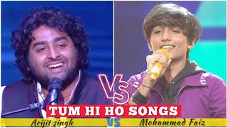 Tum hi ho song ||Cover by Arijit Singh vs Mohammad Faiz ||Meri aashiqui ||DDV_Creation ||SHORTS