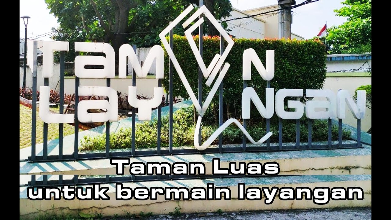 TAMAN LAYANGAN ciracas | Taman Luas untuk bermain layang-layang