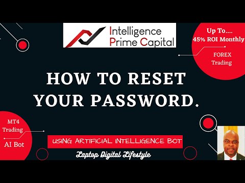 Intelligence Prime Capital (IPC) - How To Reset or Change Your Password.