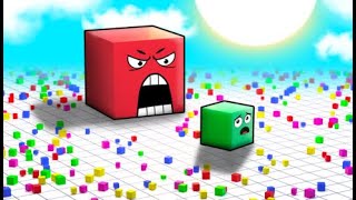 CUBE EATING SIMULATOR in ROBLOX!!