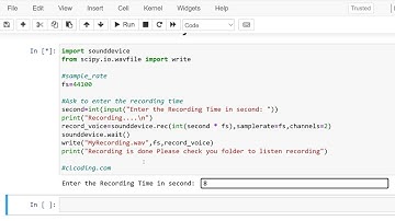 Day 159 : Voice Recorder using Python