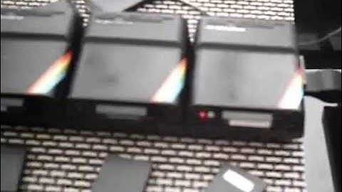 ZX spectrum interface 1 connected 3 microdrives - working