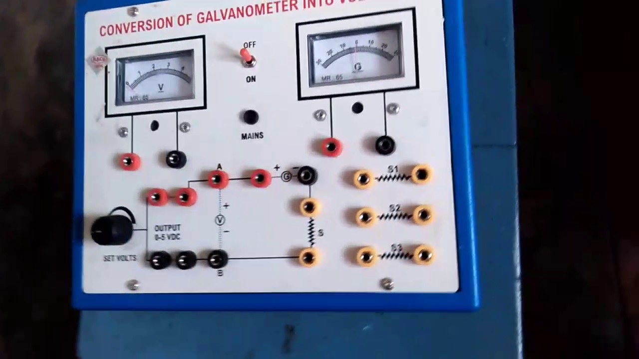 Conversion Of Galvanometer Into Ammeter And Voltmeter YouTube conversion-of-galvanometer-into-ammeter-and-voltmeter-youtube
