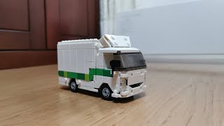 Onebrick LegoMoc：乐高积木能转向的小货车