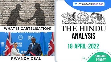 19- April - 2022 | The Hindu Newspaper Editorial Analysis | UPSC CSE | Saurabh Pandey