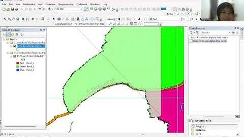 TUTORIAL MEMBUAT PETA DIGITASI KOTA METRO