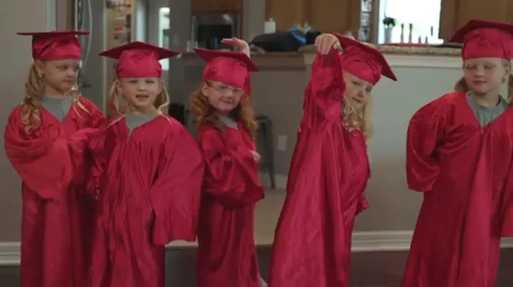 Busby Quintuplets Pre school Graduation