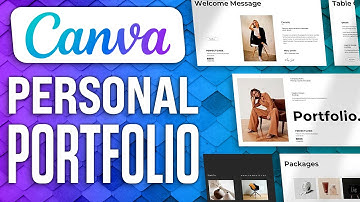 How To Make A Personal Portfolio Using Canva | Guide Complete (2025)