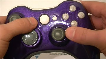 Custom Controller #52 - Purple Lightning Bolts By Aporia Customs