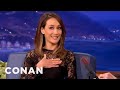 Maggie Q Burned Her Boobs Shooting "Nikita" | CONAN on TBS