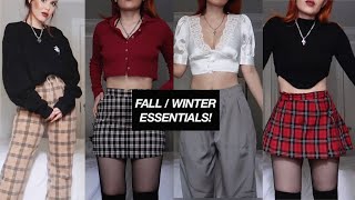 FALL ESSENTIALS / MY MUST HAVES!