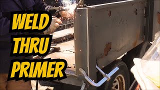 Dump Trailer Welding Repair Fabrication Using Weld Thru Primer by Brandon Lund 4,765 views 1 month ago 19 minutes