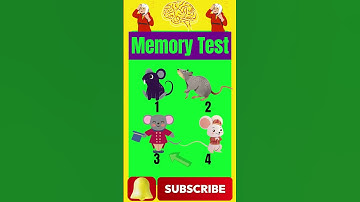 স্মৃতিশক্তি পরীক্ষা 11 | Memory Test | Riddles & Puzzles for IQ Test | অবিদিত জগৎ #shorts