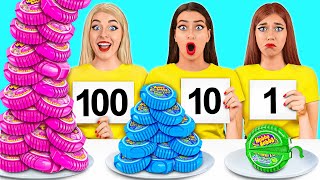 تحدي 100 طبقة من الطعام! #3 Multi DO Challenge