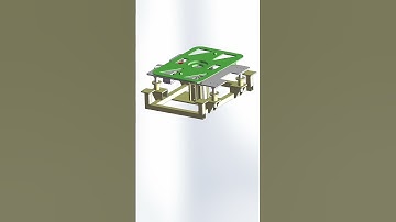 Lift and rotate #mechanism #3dprinting #solidworks #machine #simulation