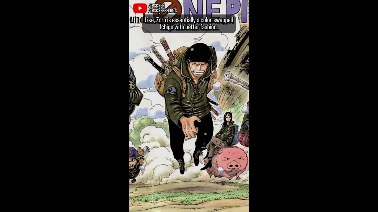 Zoro Is A Traditional Shonen Protagonist Stuck In Looney Tunes Anime Design Review