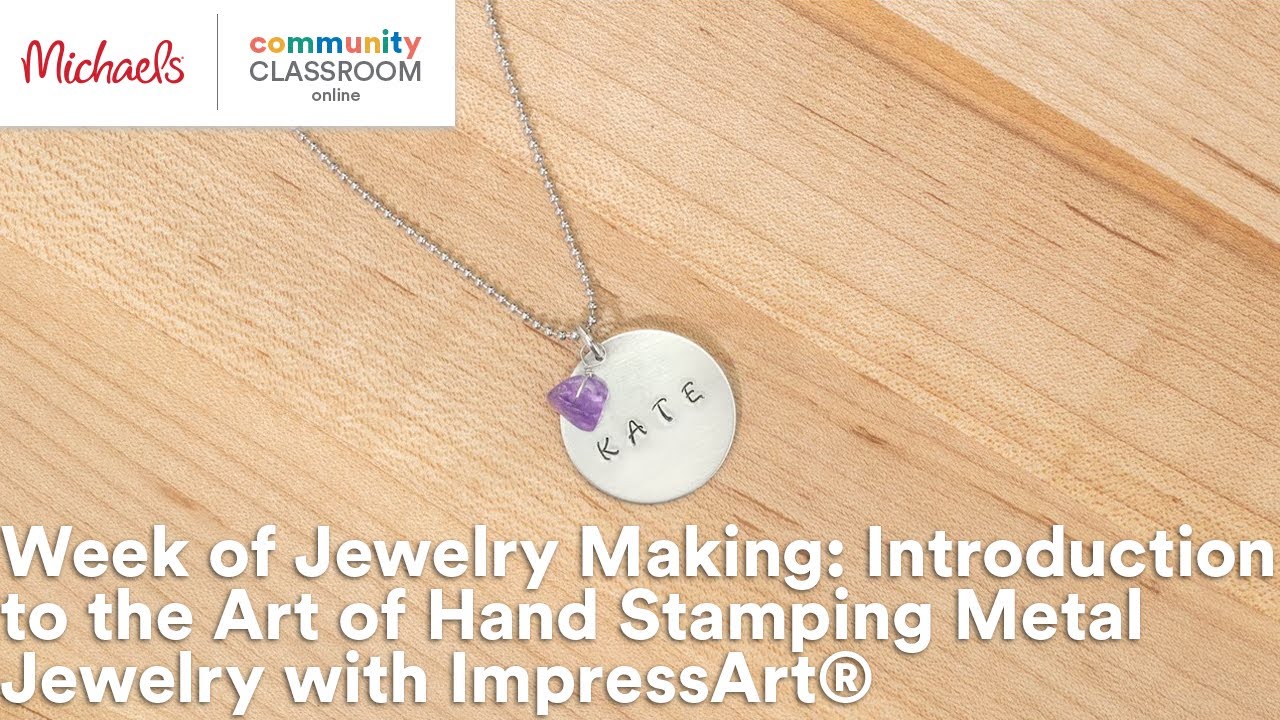 ImpressArt Metal Stamping Jewelry Making Starter Kit 