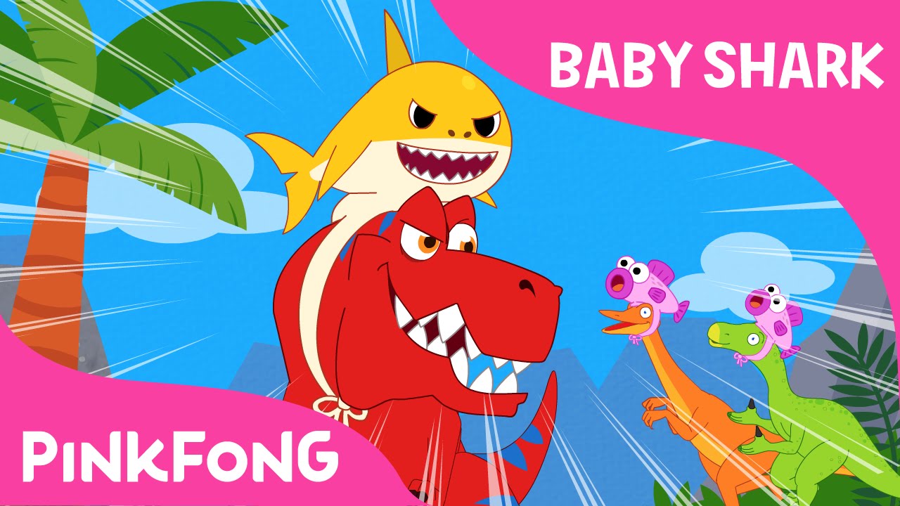 Baby Shark-Rex | Animal Songs | Dinosaur Songs | PINKFONG Songs for Children