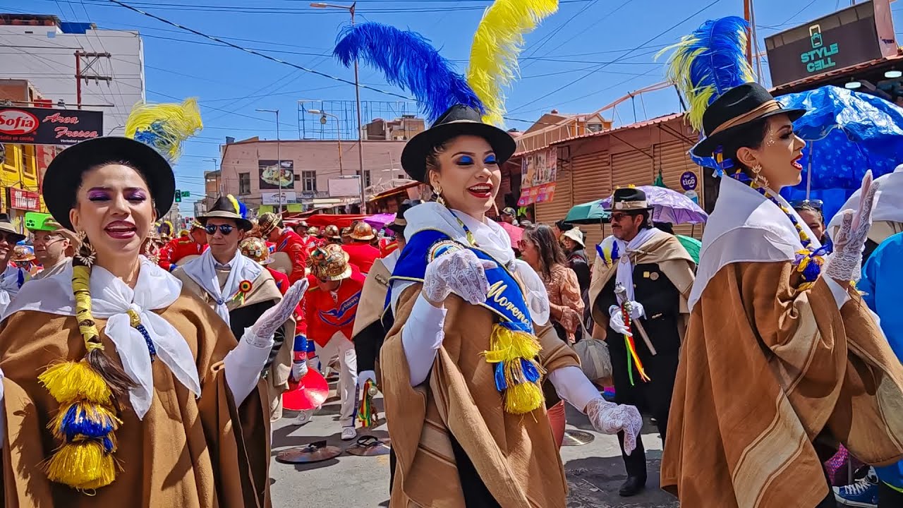 Morenada Central Oruro - Primer Convite Carnaval de Oruro 2026 - BOLIVIA
