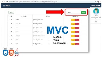 Cómo Buscar en JAVA JSP con Patron MVC y MYSQL