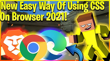 New EASY way to get CSS on Browser In Krunker.io 2021!