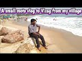 Travel To Vizag Beach Road | A Small Moto Vlog To Visakhapatnam From My Village | Neelu Arts