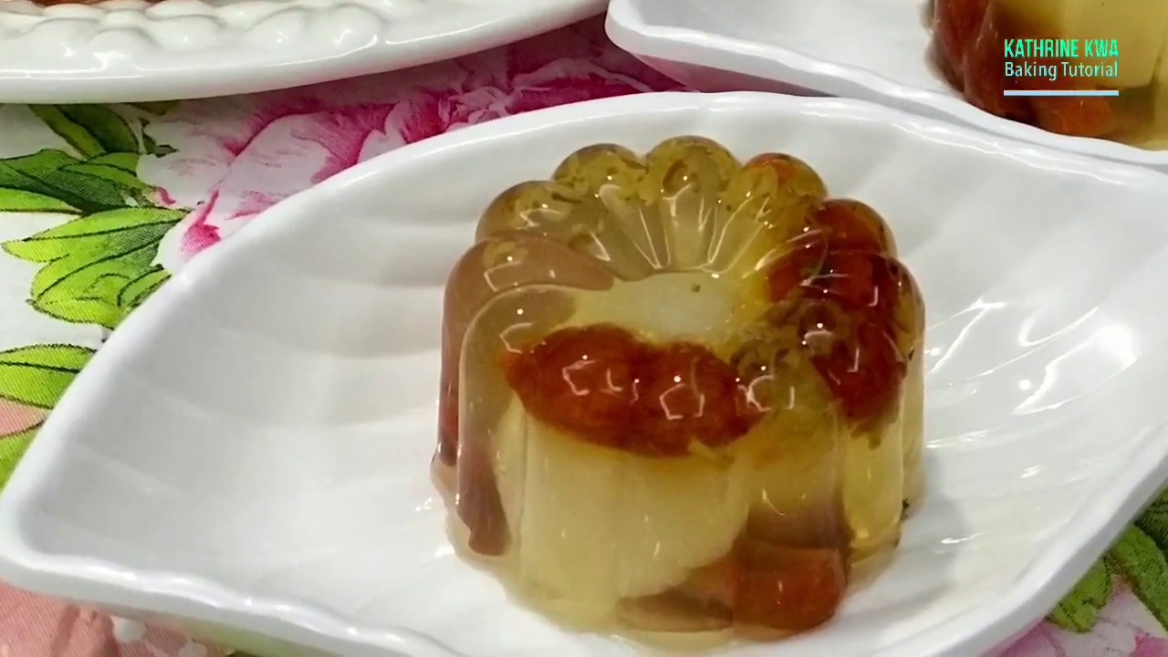 桂花枸杞冻osmanthus And Wolfberry Jelly Youtube