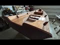 #10 Peeler Skiff Build - Finish fitting interior; Timelapse of 20 hours work