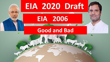 EIA Draft 2020 | EIA Notification 2006 | History | Pros and Cons | Criticism | Hindi and English |
