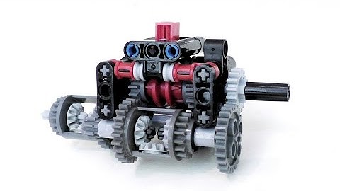 Lego Technic Gearbox | 2 Speed + Reverse | + Building Instructions | Lego Technic Mastery