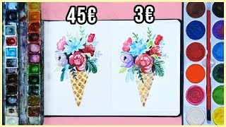 watercolor cheap expensive supplies really journal pencils worth makoccino ep thursday techniques