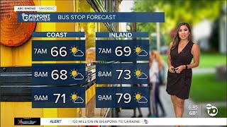 ABC 10News Pinpoint Weather with Meteorologist Vanessa Paz