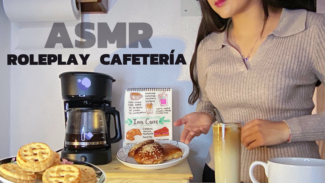 ASMR ☕️ ROLEPLAY CAFETERÍA | Especial 7k 💗