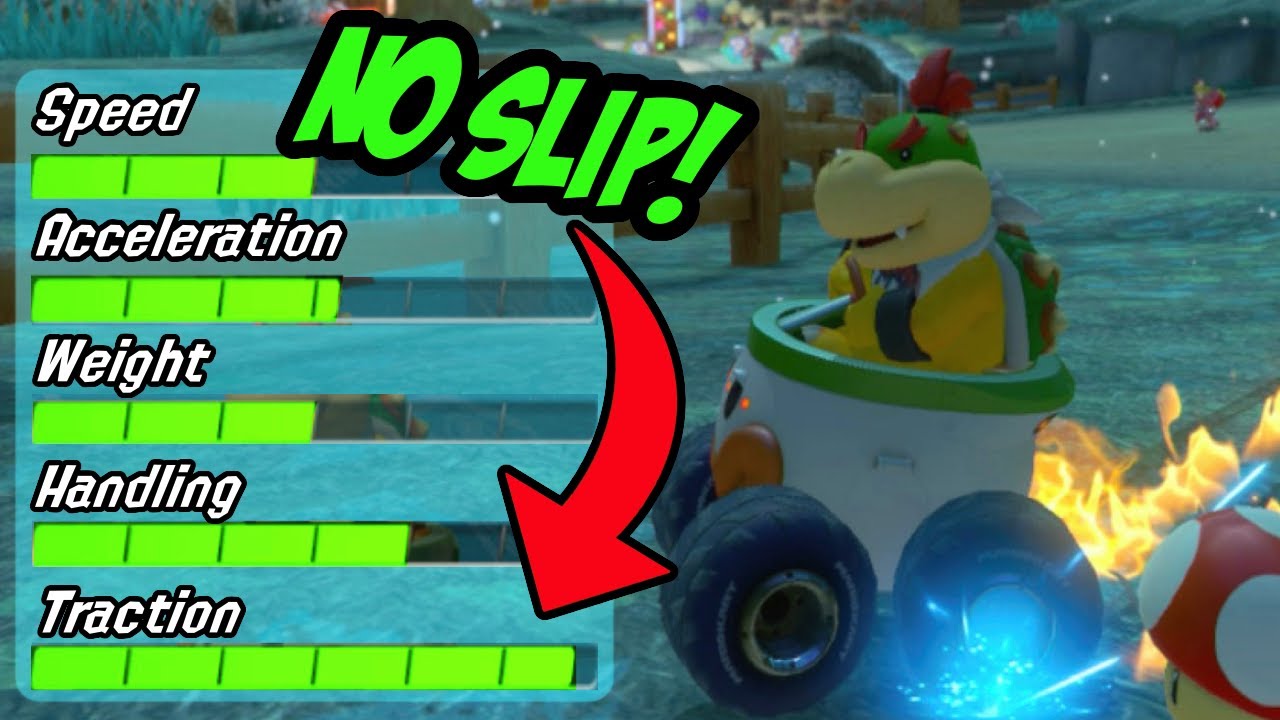 Is MAX TRACTION worth it? in Mario Kart 8 Deluxe? - YouTube