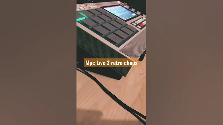 Akai  MPC Live 2  Chops 💻 #shorts #howto #beatsforsale