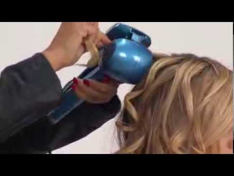 babyliss pro miracurl curling machine in blue