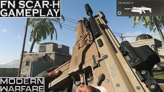 Modern Warfare FN SCAR-H (FN Scar 17) Gameplay