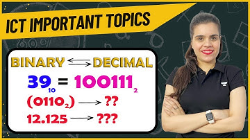 How To Convert Binary To Decimal Numbers, Negative Binary, Point Binary I UGC NET PAPER 1