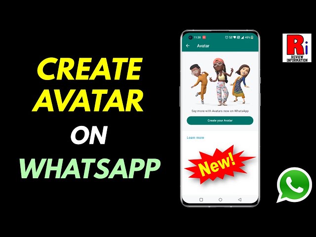 How to create your Avatar on WhatsApp and send it to your contacts - India  Today