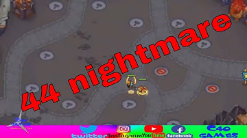 king of defense level 44 nightmare with local heroes