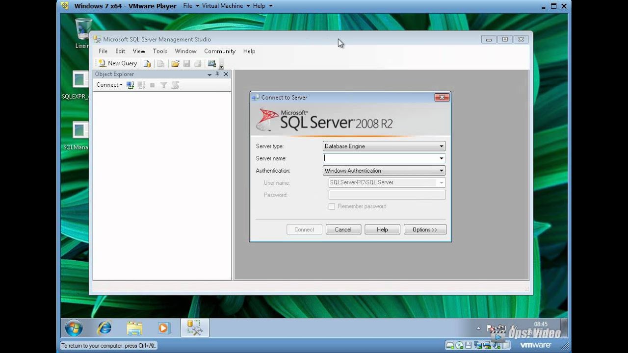 Instalando o SQLServer 2008 R2