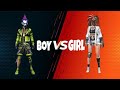 Boy vs girl custom 1 v 1 