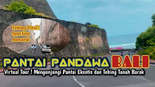 PANTAI PANDAWA BALI  ‼️ PANTAI EKSOTIS DAN TEBING TANAH BARAK VIRAL 2024