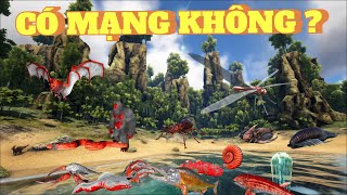 TEST SỨC MẠNH CỦA NHỮNG SINH VẬT KHÔNG THỂ TAME TRONG ARK MOBILE