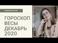 ВАЖНО! ВЕСЫ. Гороскоп на ДЕКАБРЬ 2020 | Алла ВИШНЕВЕЦКАЯ