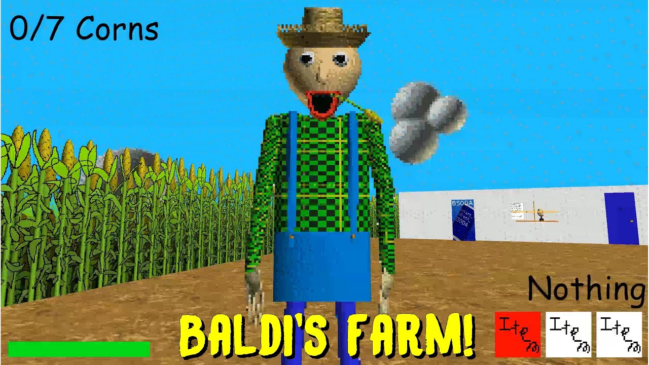 Baldi's Basics Classic - Mod - Baldi's Farm!