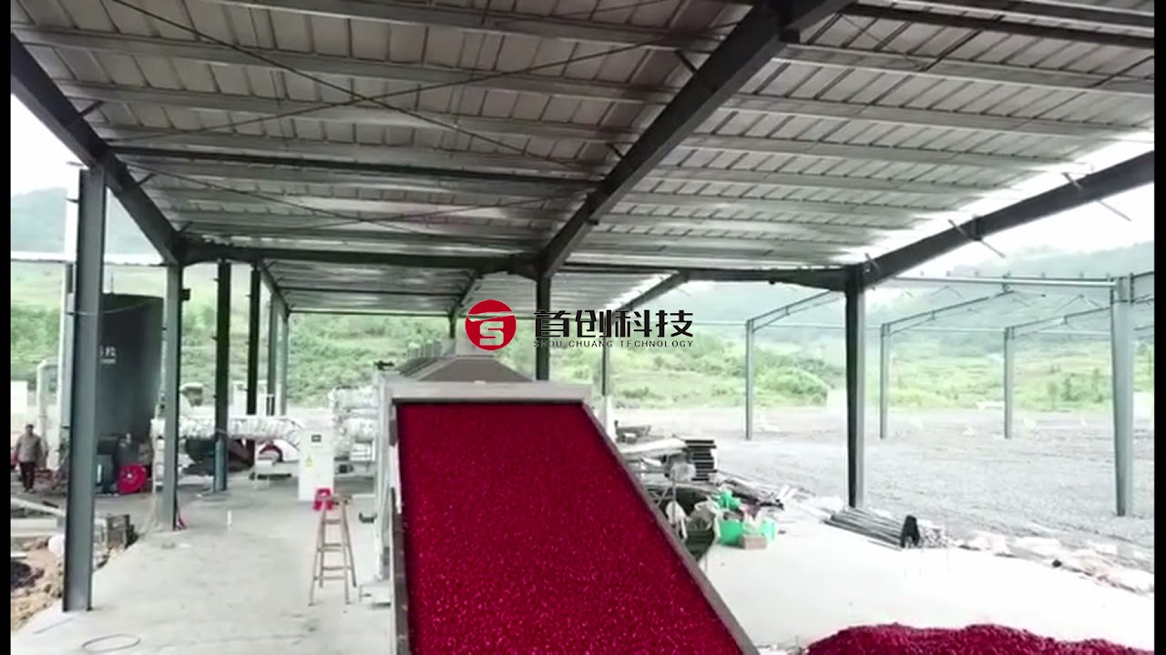 Chili pepper drying machine is a professional largescale machine for
