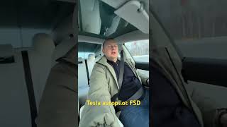 Tesla autopilot FSD. Когда нет денег на личного водителя, а чилить в дороге хочется)