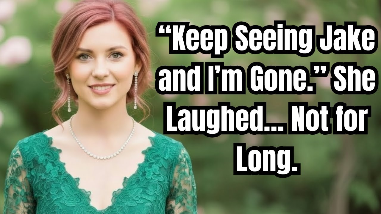 “Keep Seeing Jake and I’m Gone.” She Laughed… Not for Long.